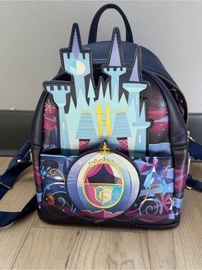 Loungefly Cinderella’s Princess Castle Mini Backpack